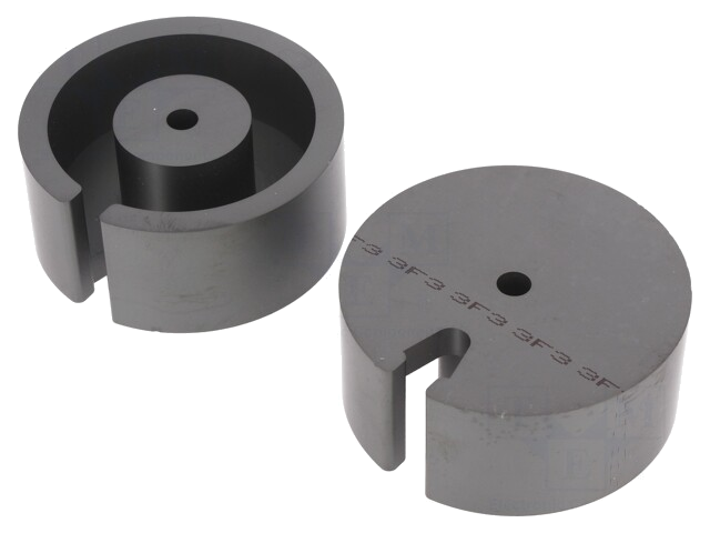 Hoofd: ferriets-; P; 3F3; 12350nH; 88200mm3; 717mm2; B: 7,26mm; 2st. Hoofd: ferriets-; P; 3F3; 12350nH; 88200mm3; 717mm2; B: 7,26mm; 2st.